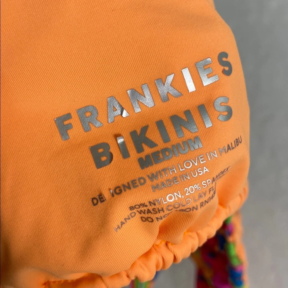 Frankie’s Bikini Divine Tie Side Kimpy Swimming Set Size S/M